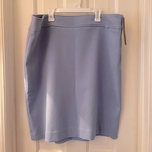 Tahari sz 16 NWT powder blue skirt